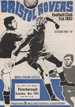 Bristol Rovers v Peterborough United 16-Nov-1968