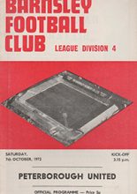 Barnsley v Peterborough United 07-Oct-1972