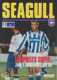 Brighton and Hove Albion v Peterborough United 09-Nov-1999