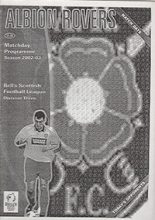 Albion Rovers v Peterhead 10-Aug-2002