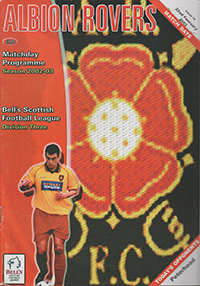 Albion Rovers v Peterhead 22-Feb-2003