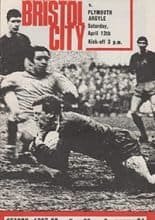 Bristol City v Plymouth Argyle 13-Apr-1968