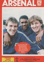 Arsenal v Plymouth Argyle 31-Jan-1987