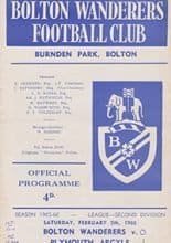 Bolton Wanderers v Plymouth Argyle 05-Feb-1966