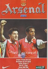 Arsenal v Preston North End 12-Oct-1999