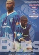 Birmingham City v Preston North End 12-Sep-2000