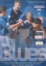 Birmingham City v Preston North End 13-May-2001