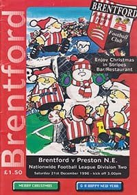 Brentford v Preston North End 21-Dec-1996