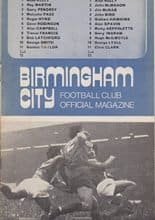 Birmingham City v Preston North End 23-Oct-1971