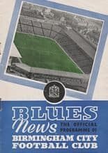 Birmingham City v Portsmouth 22-Aug-1956