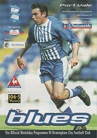 Birmingham City v Port Vale 21-Aug-1999