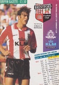 Brentford v Port Vale 25-Sep-1993