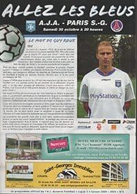 Auxerre v Paris St Germain 30-Oct-2004