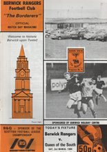 Berwick Rangers v Queen of the South 03-Mar-1990