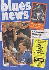 Birmingham City v Queens Park Rangers 14-Apr-1984