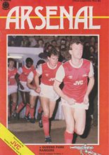 Arsenal v Queens Park Rangers 17-Nov-1984