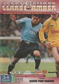 Bradford City v Queens Park Rangers 19-Apr-1998