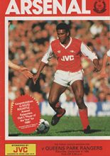 Arsenal v Queens Park Rangers 06-Dec-1986