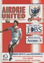 Airdrie United v Raith Rovers 21-Aug-2004