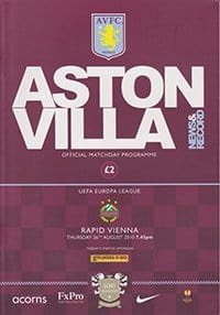 Aston Villa v Rapid Vienna 26-Aug-2010