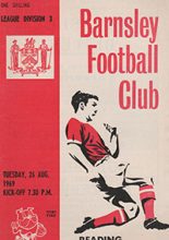 Barnsley v Reading 26-Aug-1969