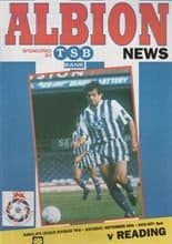 Brighton & Hove Albion v Reading 26-Sep-1992