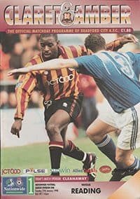 Bradford City v Reading 27-Jan-1998