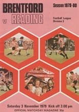 Brentford v Reading 03-Nov-1979