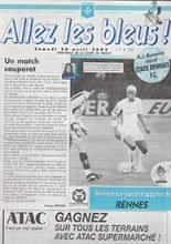 Auxerre v Stade Rennais 26-Apr-2003