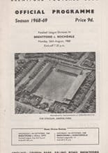 Brentford v Rochdale 26-Aug-1968