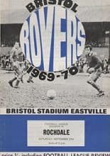 Bristol Rovers v Rochdale 27-Sep-1969