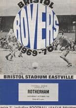 Bristol Rovers v Rotherham United 11-Oct-1969