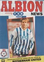 Brighton & Hove Albion v Rotherham United 24-Apr-1993