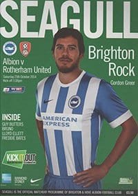 Brighton & Hove Albion v Rotherham United 25-Oct-2014