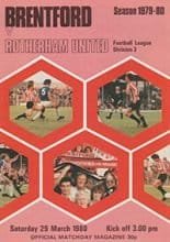 Brentford v Rotherham United 29-Mar-1980