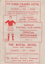 Barnsley v Rotherham United 08-Mar-1952