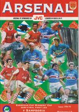 Arsenal v Sampdoria 06-Apr-1995