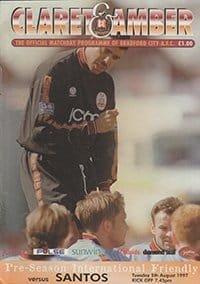 Bradford City v Santos 05-Aug-1997
