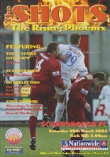 Aldershot Town v Scarborough 20-Mar-2004