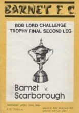 Barnet v Scarborough 30-Apr-1984