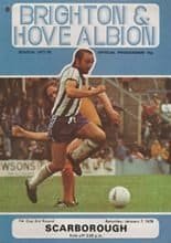 Brighton and Hove Albion v Scarborough 07-Jan-1978