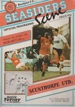 Blackpool v Scunthorpe United 12-Jan-1988