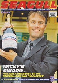 Brighton and Hove Albion v Scunthorpe United 14-Oct-2000