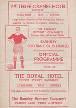 Barnsley v Scunthorpe United 19-Apr-1954