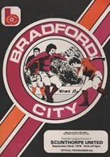Bradford City v Scunthorpe United 22-Sep-1979