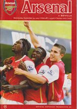 Arsenal v Sevilla 19-Sep-2007