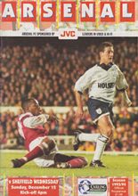 Arsenal v Sheffield Wednesday 12-Dec-1993