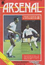 Arsenal v Sheffield Wednesday 27-Apr-1985
