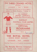 Barnsley v Sheffield United 13-Sep-1952