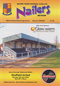 Belper Town v Sheffield United 19-Apr-2004